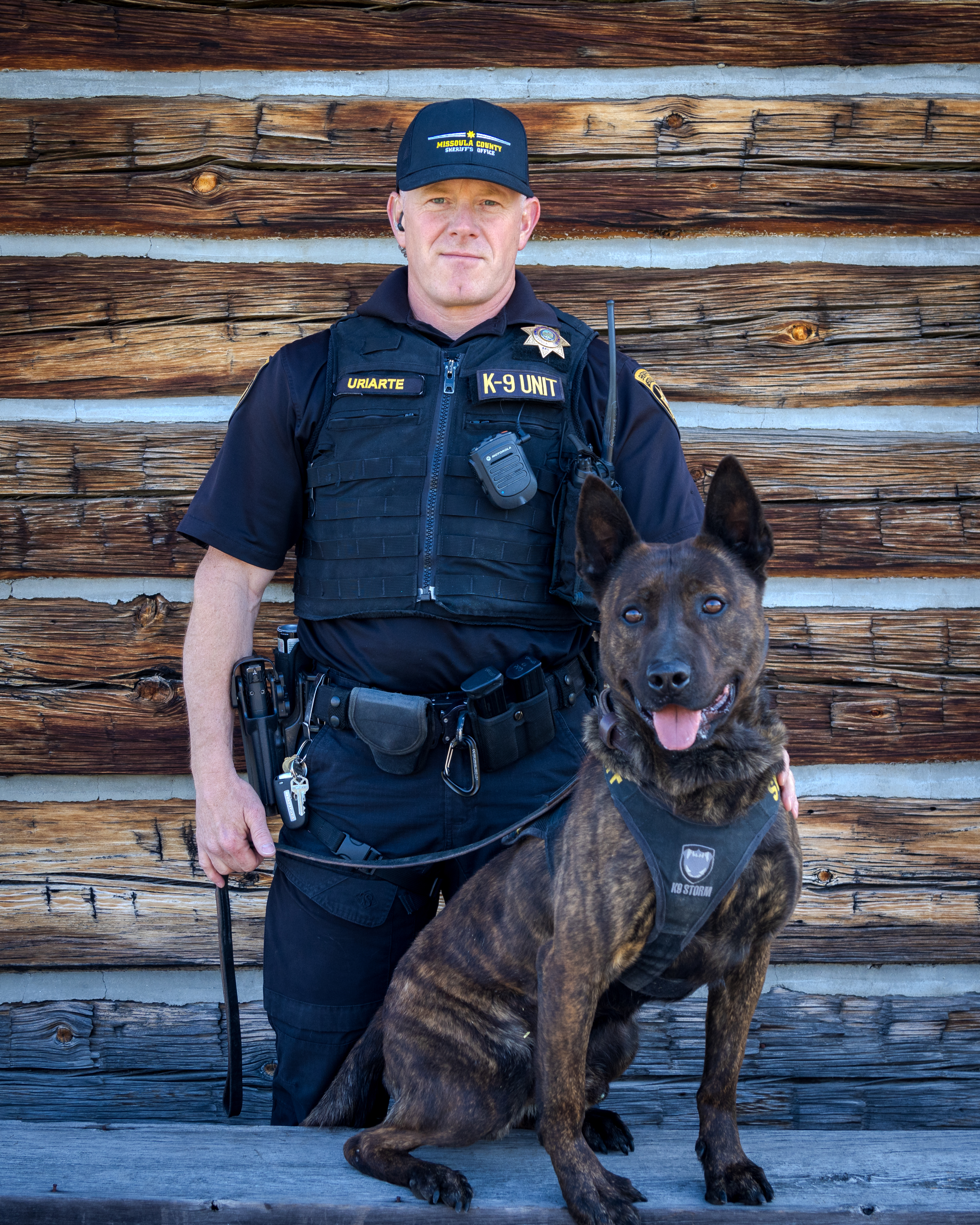 K9 Xander and Deputy Uriarte