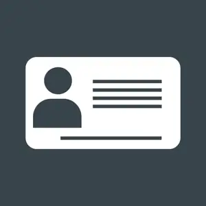 Social Security Card Icon