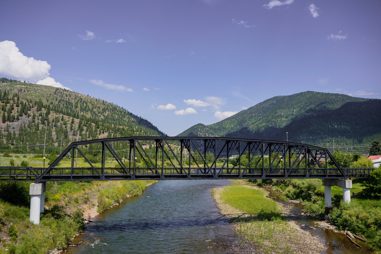 Pedestrian Bridge Milltown (1)