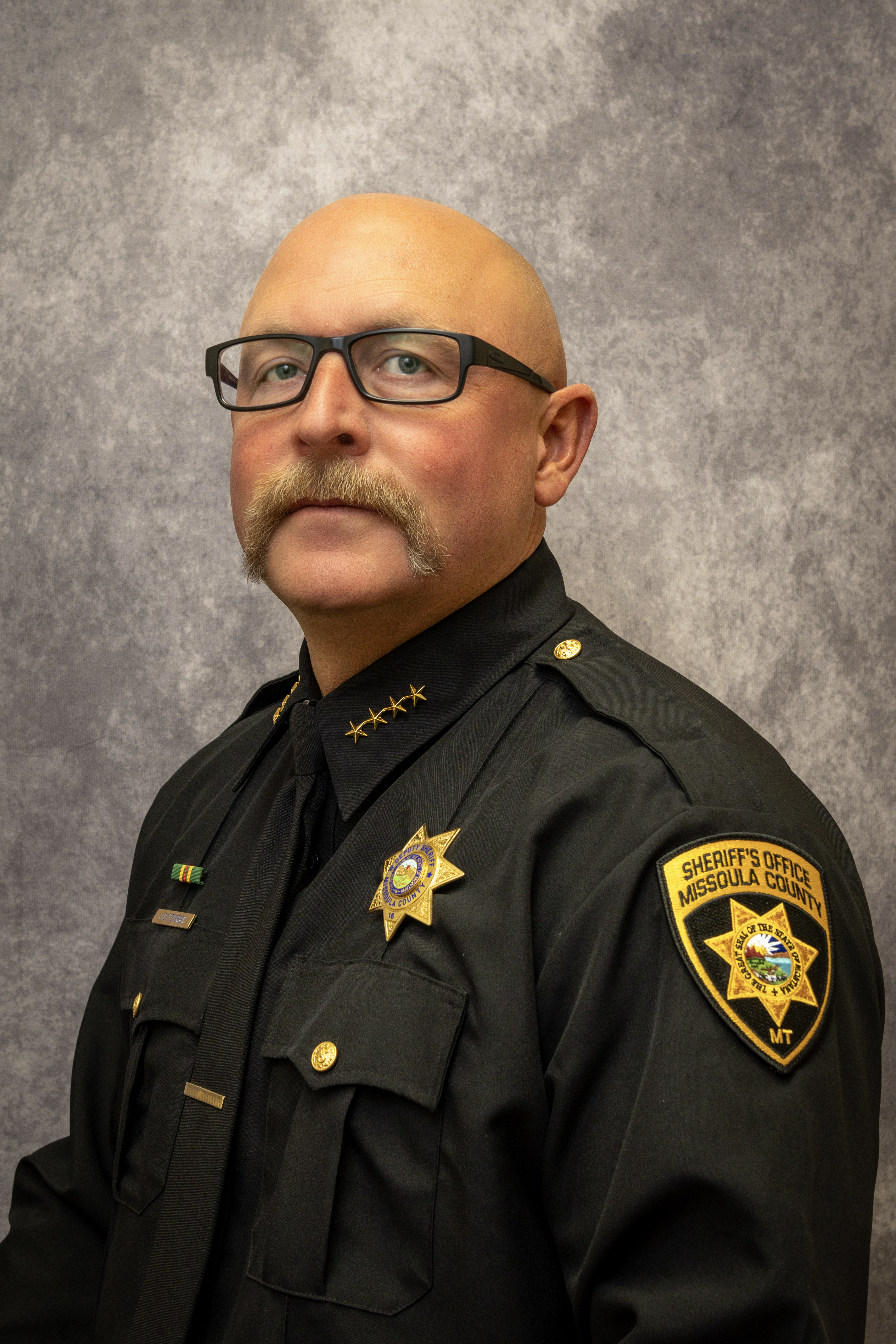 Portrait of Sheriff Petersen