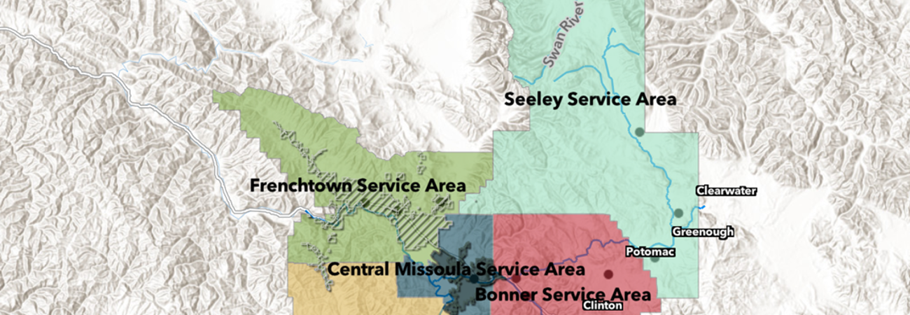Map Of Impact Fee Service Areas