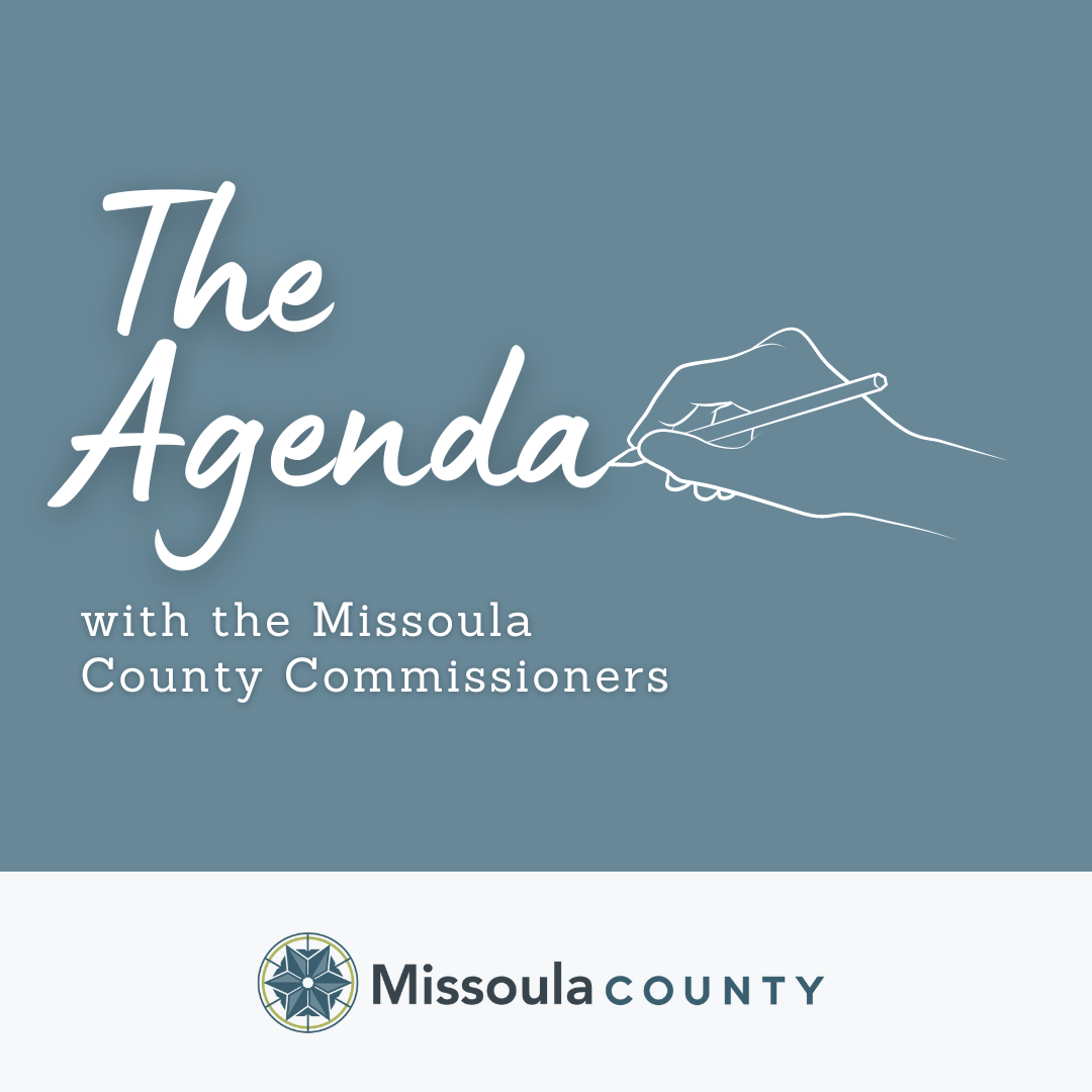 Logo for The Agenda podcast